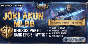 Paket Rank Epic 5-Mythic 1