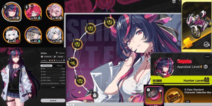 Personal Account Hunter LV40 SEA 6 SSR | A5 / C5 Shinku + Sign T2 + Shinku S Skins | Well Built | Main Account PREMIUM