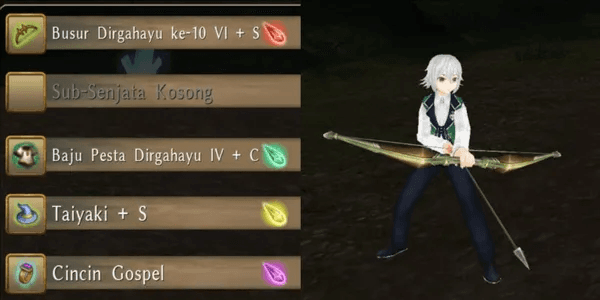 1 SET BOW EQUIPMENT