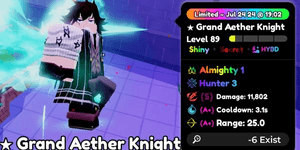 Caballero Supremo de Gran Aether Brillante (EVO) Doble Rasgo Todopoderoso