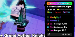 Shiny Grand Aether Knight (EVO) Almighty Double Trait
