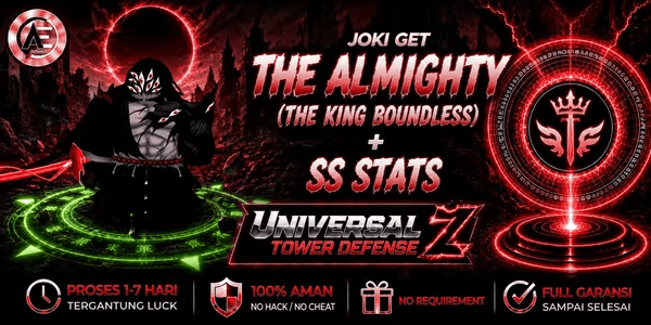 Joki Get The Almighty (Yhwach The King Boundless) SS Stats || Universal Tower Defense Z (UTDZ) ||