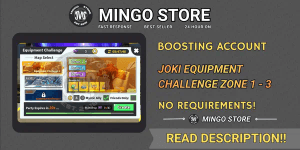 Joki Equipment Challenge Zone 1 - 3 | Evomon