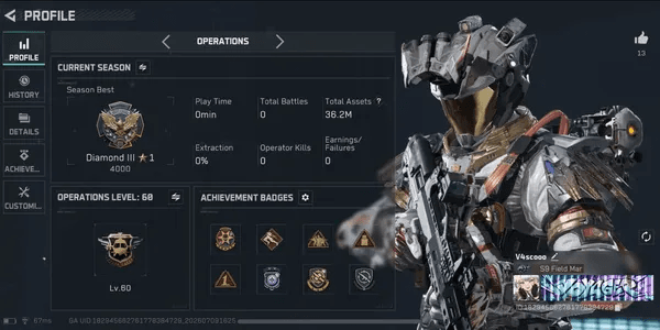 Delta Force account ready to play operator skin #DEL21