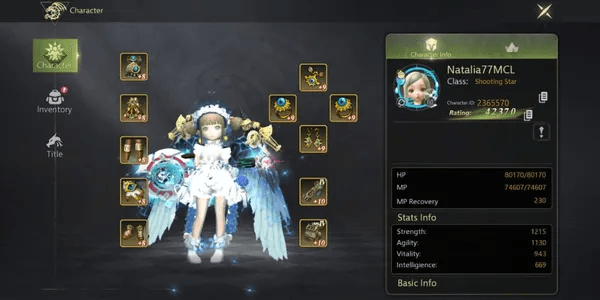 Argenta | Shooting Star + Wings/Tail S