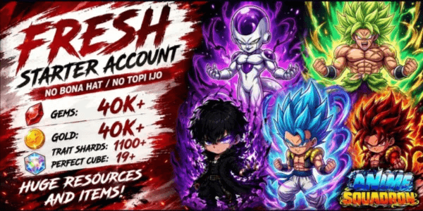 Starter Account Huge Resources [INSTANT]