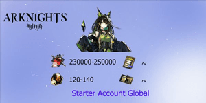 Reroll Account Mon3tr [Global]