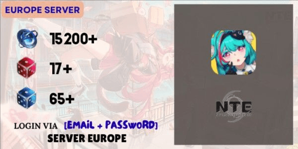 Gambar Product Reroll Account NTE: Neverness to Everness - 4