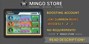Joki Summon Ruins 1 - 3 (Seller Ticket) | Evomon