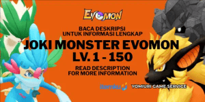 Evomon - Monster Boosting (Lv. 1 - 150) Read Description