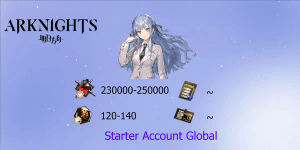 Reroll Account Arknights [Global]#3