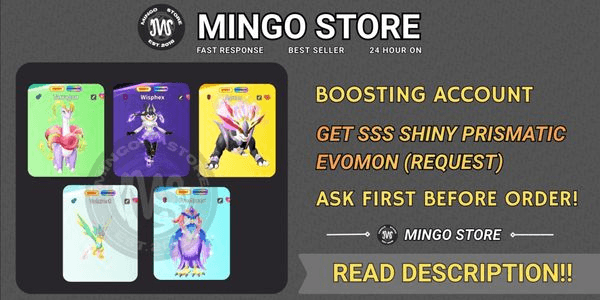 Gambar Product Joki Get SSS Shiny Prismatic Evomon by Request | Evomon