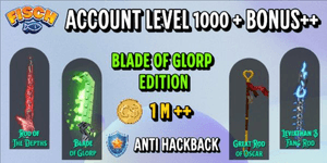 ACCOUNT FISCH LEVEL 1000+ BONUS + INSTANT DELIVERY