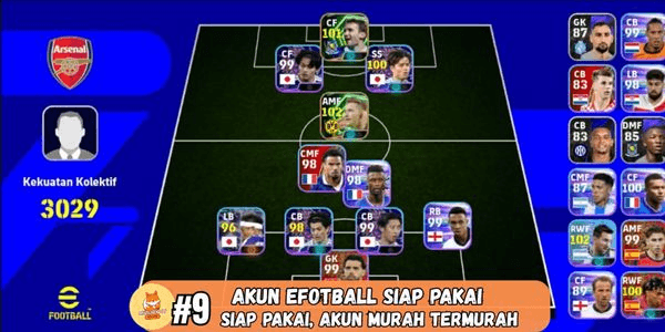 Gambar Product eFootball MOBILE ACCOUNT AS PER PHOTO #9