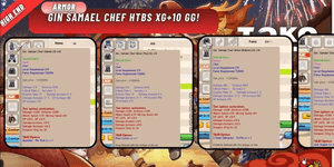 Gin Samael Chef HTBS XG+10 GG!