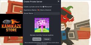 Private Server 1 Month (NO SHARING)