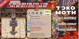 GX Dreadlord king HTBS +7 (DDI 45% ODI 28%) Level 1 can use