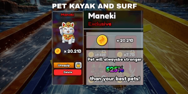Gambar Product Pet 525% Maneki (Exclusive) - Kayak and Surf