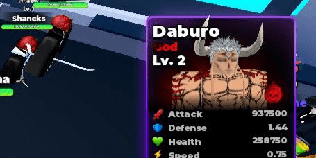 Gambar Product DABURO/DABURA LV2 - Roll anime to fight