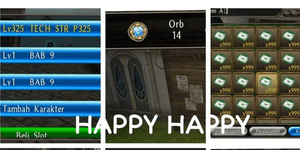 ACCOUNT CAP 325+BS P325 (LV.MAX) EQUIPPED WITH 40 STACKS ANNIV 11 TICKETS (160 STACKS GP) BONUS 14 ORBS FOR NAME CHANGE + 25 AVA TICKETS FOR GACHA