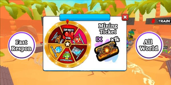 Gambar Product [ Event World ] Ticket Spin Wheel