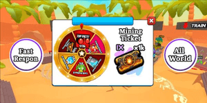 [ Event World ] Ticket Spin Wheel