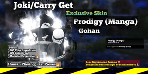 Joki Skin Prodigy (Manga) | Carry Skin Prodigy (Manga) #Exclusive Skin Gohan