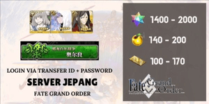 Reroll Account Fate Grand Order/FGO [JP] - 2