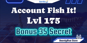 Account Fish It! | Level 175 | Instant Delivery