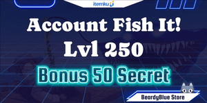 Account Fish It! | Level 250 | Instant Delivery