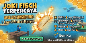Joki Rod Apollo's Sunshot / Layer 2 Wrath of Olympus