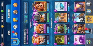 GOOD ACCOUNT | LEVEL 38 | TROPHIES 9761 | 11 EVO CARDS | KT LEVEL 14 | GEMS 621 | CN 500 | Master Hunter | ARENA 24 | TRUSTED
