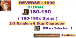 Account Gacha Reverse 1999 Global 01