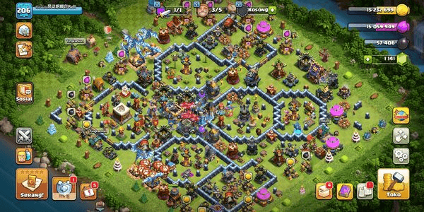 Gambar Product Town Hall 18 GOOD DONATION ACCOUNT