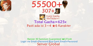 Reverse Gacha Account 1999-1