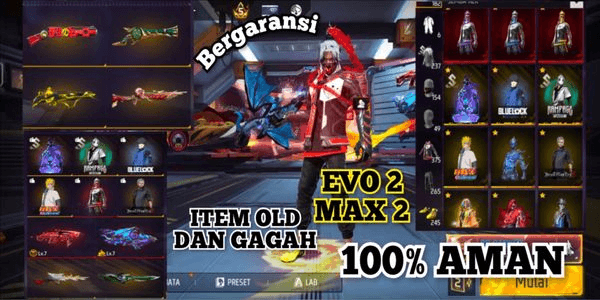 Gambar Product FREE FIRE SULTAN ACCOUNT LUXURIOUS CHEAP COOL #2
