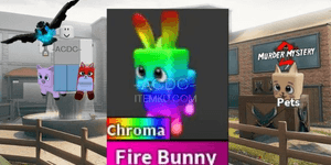 Chroma Fire Bunny