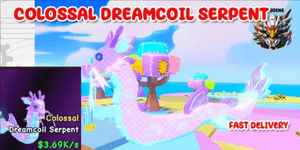 Colossal Dreamcoil Serpent Catch And Tame!