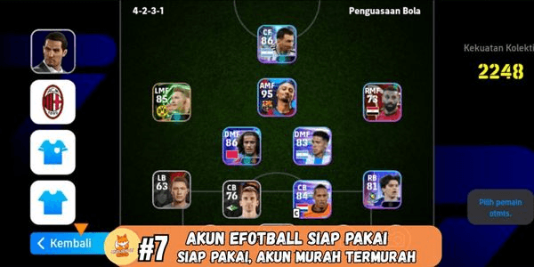 Gambar Product eFootball MOBILE ACCOUNT AS PER PHOTO #7