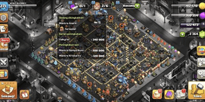 Town Hall 17 Near Max / Hero MAX 4 / Gear Max Banyak / Akun Super GG