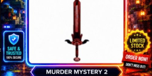 2x BLOOD KNIFE - Murder Mystery 2 / MM2