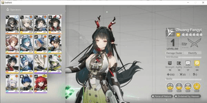 EN15 Starter Zhuang Fangyi Ardelia + 2 armas B6