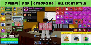 Blox Fruits Account - Perm Fruits & Gamepasses - 20