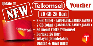 Voucher Data 10 GB