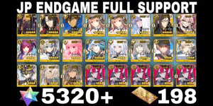 FGO JP ENDGAME ACCOUNT FULL SUPPORT + SQ