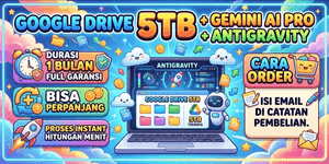 GOOGLE DRIVE 5TB + VEO 3 + GEMINI AI PRO 1 MONTH