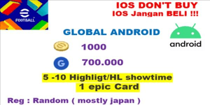 Gacha Account eFootball Mobile Global-01