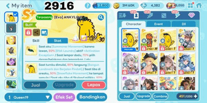GETRICH ACCOUNT EVO ANKYLO, EVO TRICERA, EVO ANKYLO II, LEGENDARY COSTUME PAGE, LEGENDARY COSTUME JIYONG, ETC.