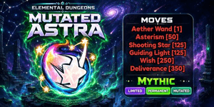 Mutated Astra [3배 데미지 + 이동 속도 250%]