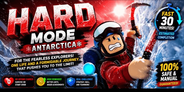 Gambar Product Joki Hard Mode Expedition Antarctica Roblox